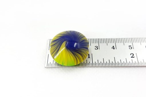 Shining Bead by Millefiori Technique (Polymer Clay) #7117