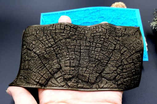 Silicone Texture Cracked Wood #2 - 110x70mm - Image 3