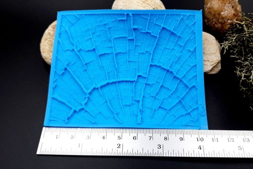 Silicone Texture Cracked Wood - 110x85mm #10366