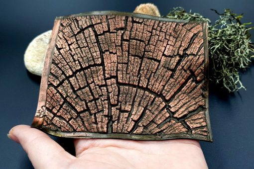 Silicone Texture Cracked Wood - 110x85mm #10372