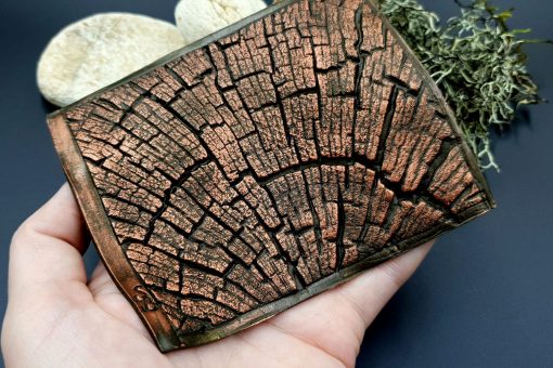 Silicone Texture Cracked Wood - 110x85mm #10374