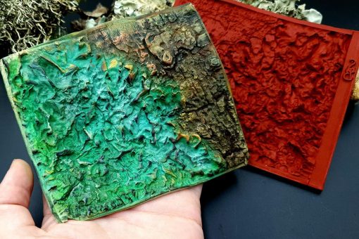 Silicone Texture Forest Lichens - 115x100mm - Image 6