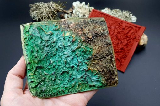 Silicone Texture Forest Lichens - 115x100mm - Image 5