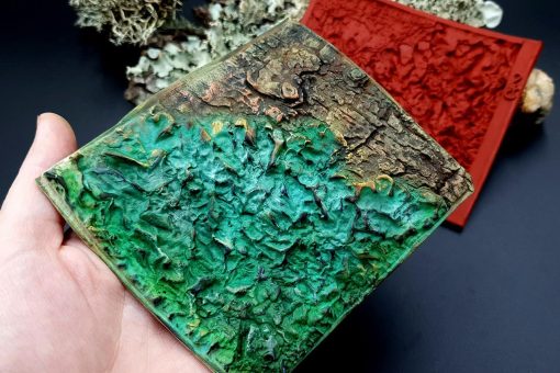 Silicone Texture Forest Lichens - 115x100mm - Image 4
