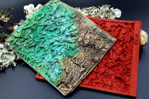 Silicone Texture Forest Lichens - 115x100mm - Image 3