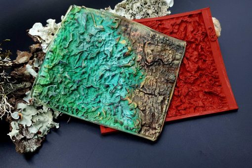 Silicone Texture Forest Lichens - 115x100mm - Image 2