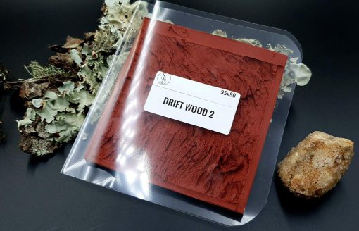 Silicone Texture Drift Wood #2 - 95x90mm - 画像 (11)