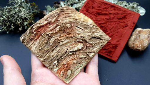 Silicone Texture Drift Wood #2 - 95x90mm - 画像 (5)