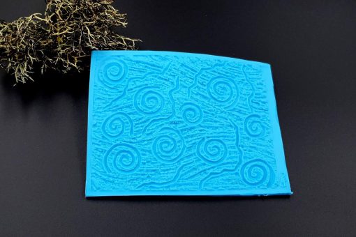 Silicone Texture Art Swirls - 111x85mm - Image 2