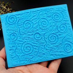 Silicone Texture Art Swirls - 111x85mm