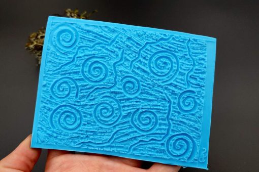 Silicone Texture Art Swirls - 111x85mm - Image 6