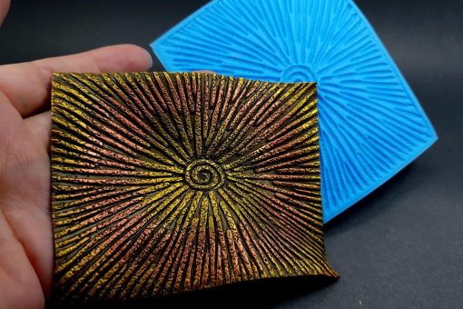 Silicone Texture The Star (Textured) - 108x80mm - Image 5