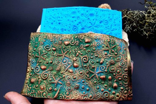 Silicone Texture OUT Oceans Doodle - 120x80mm
