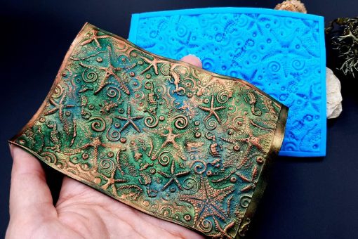 Silicone Texture OUT Oceans Fauna - 120x85mm