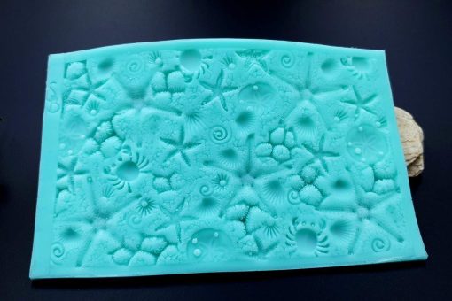 Silicone Texture Crabs&Stars - 140x90mm - Image 10