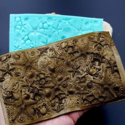 Silicone Texture Crabs&Stars - 140x90mm