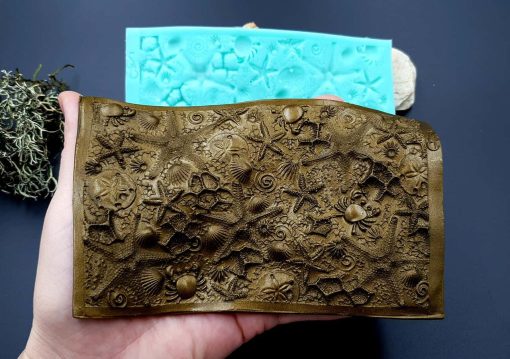 Silicone Texture Crabs&Stars - 140x90mm - Image 7