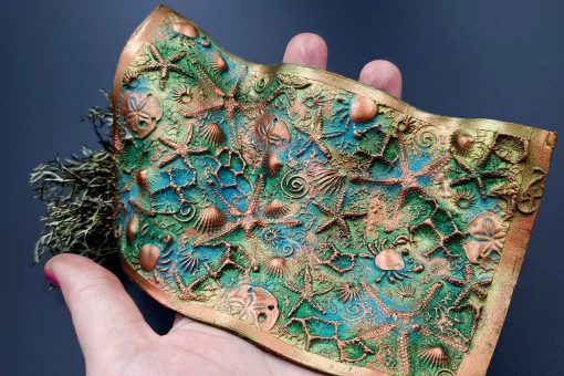 Silicone Texture Crabs&Stars - 140x90mm - Image 4