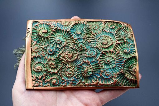 Silicone Texture Ammonites (Opposite) - 140x90mm - Image 3