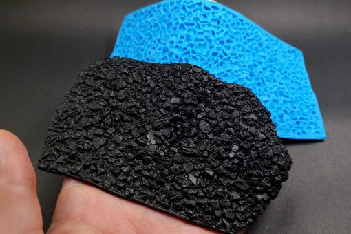 Silicone Texture Druzy Stone - 150x75mm
