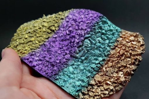 Silicone Texture Druzy Stone - 150x75mm - Image 11