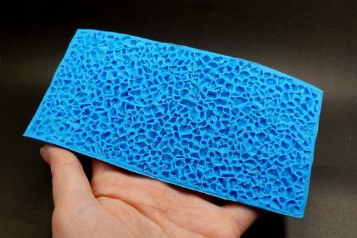 Silicone Texture Druzy Stone - 150x75mm - Image 10