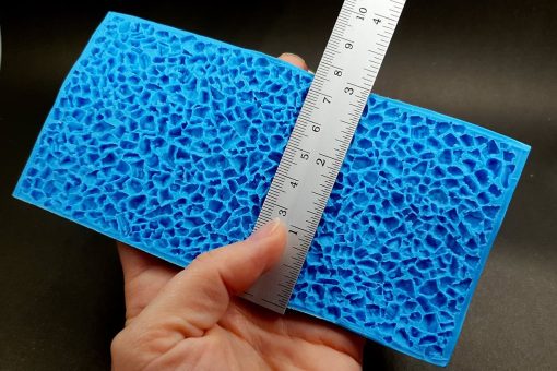 Silicone Texture Druzy Stone - 150x75mm - Image 7