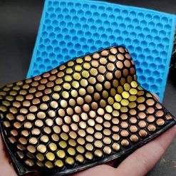 Silicone Texture Honeycomb (Opposite) - 111x80mm