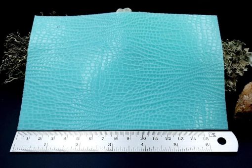 Silicone Texture Reptile Skin Leather - 180x110mm - Image 8