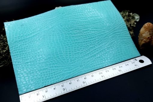 Silicone Texture Reptile Skin Leather - 180x110mm - Image 7