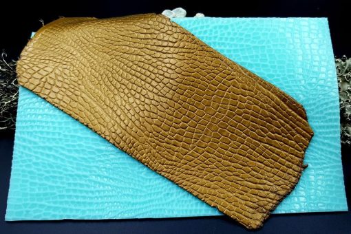 Silicone Texture Reptile Skin Leather - 180x110mm - Image 6