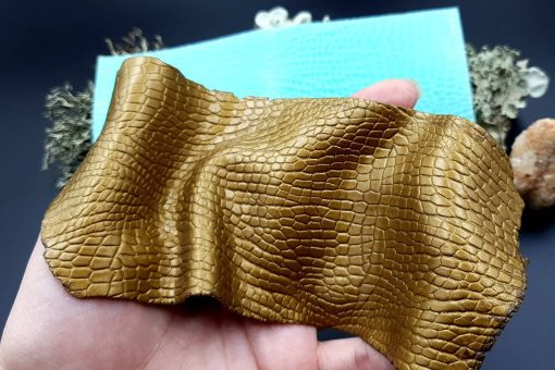 Silicone Texture Reptile Skin Leather - 180x110mm - Image 2