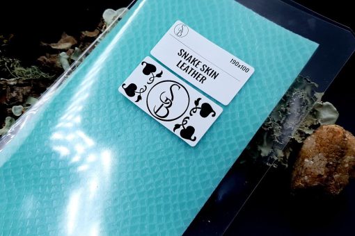 Silicone Texture Snake Skin Leather - 190x100mm - Image 11