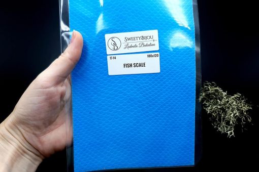 Fish Scales Pattern Silicone Texture - 180x120mm - Image 9