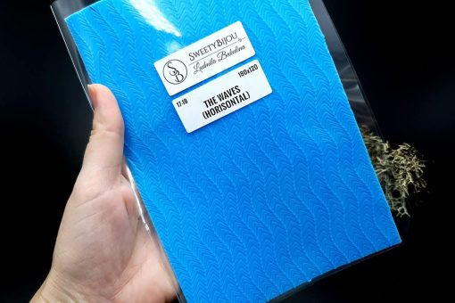 The Waves (Horizontal) Silicone Texture - 180x120mm - Image 6