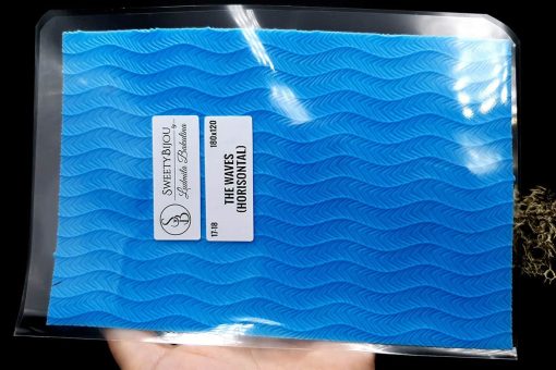 The Waves (Horizontal) Silicone Texture - 180x120mm - Image 5