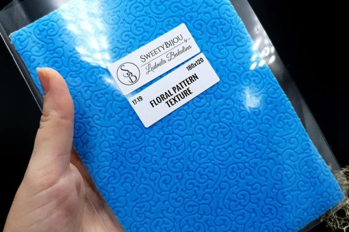 Floral Pattern Silicone Texture - 180x120mm - Image 10