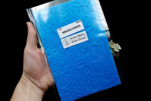 Hibiscus Flowers Silicone Texture - 180x120mm - Image 11