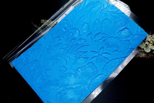 Hibiscus Flowers Silicone Texture - 180x120mm - Image 3