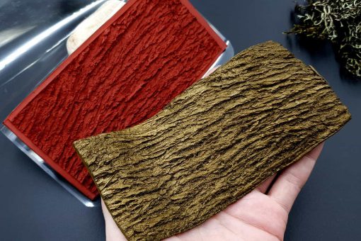 Silicone Texture Bark of Thai Pine Tree #2 #13123