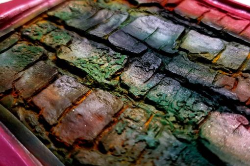 Silicone Texture Forest Tree Bark (Vertical) #13146