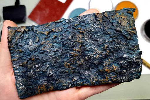 Silicone Texture Mountain Rock #1 - 70x125mm #13151