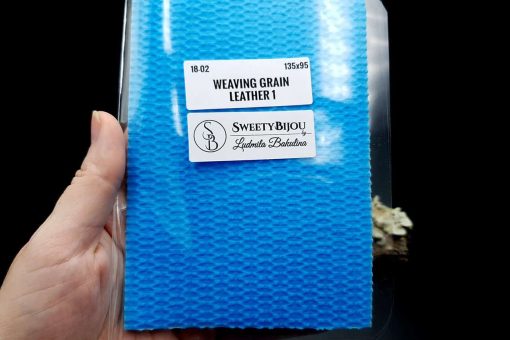 Weaving Grain Leather 1 - Silicone Texture #11709