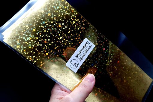 Gold Stars (10 pcs) (not for using on raw clay) #15263