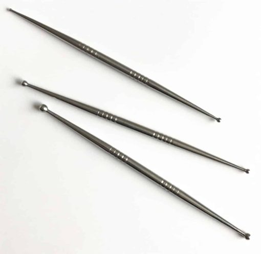 3 modeling tools for pottery, sculpture, shaping