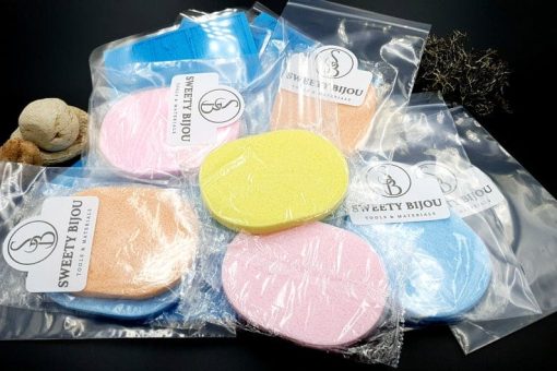 Thin sponge for making good impression from texture #14149