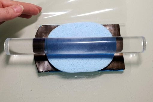 Thin sponge for making good impression from texture #14152