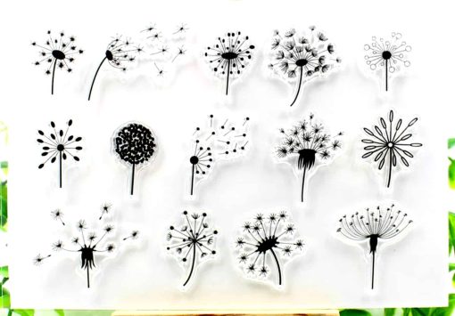 Clear Silicone Stamp "Dandelions" - Image 6