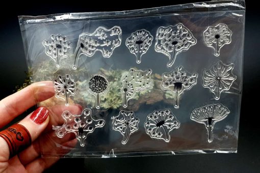 Clear Silicone Stamp "Dandelions" - Image 2