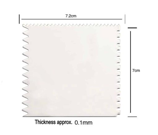 Stainless steel square hole maker tooth shape tool - Image 9